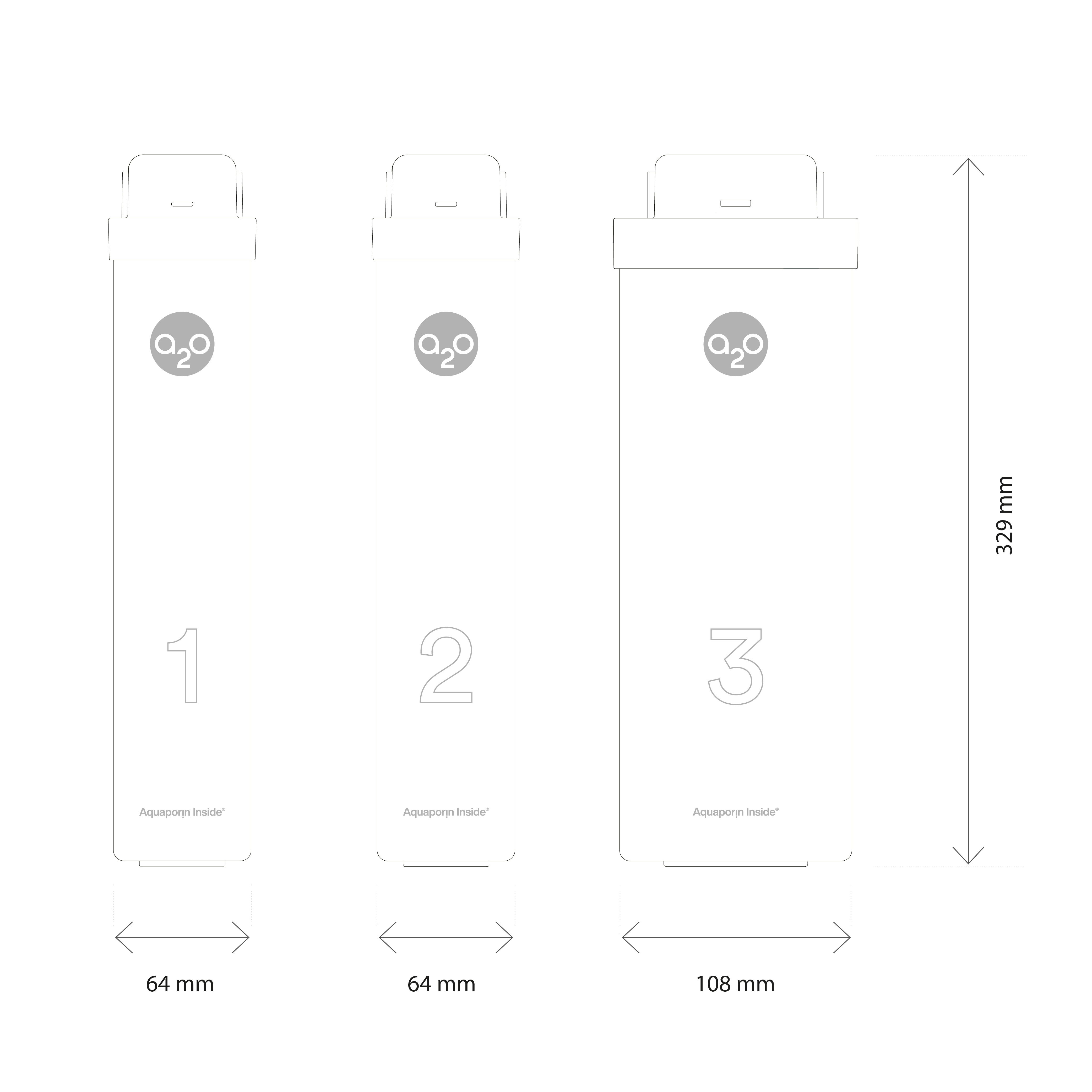 Aquaporin A2O Pure vandfiltreringssystem